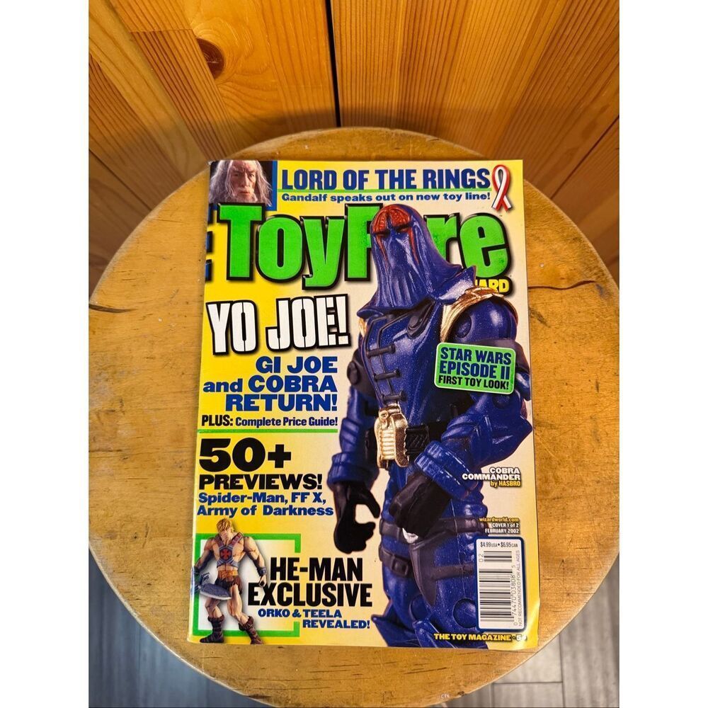 Toyfare Magazine #54 February 2002 Cobra Commander Cover (7508)